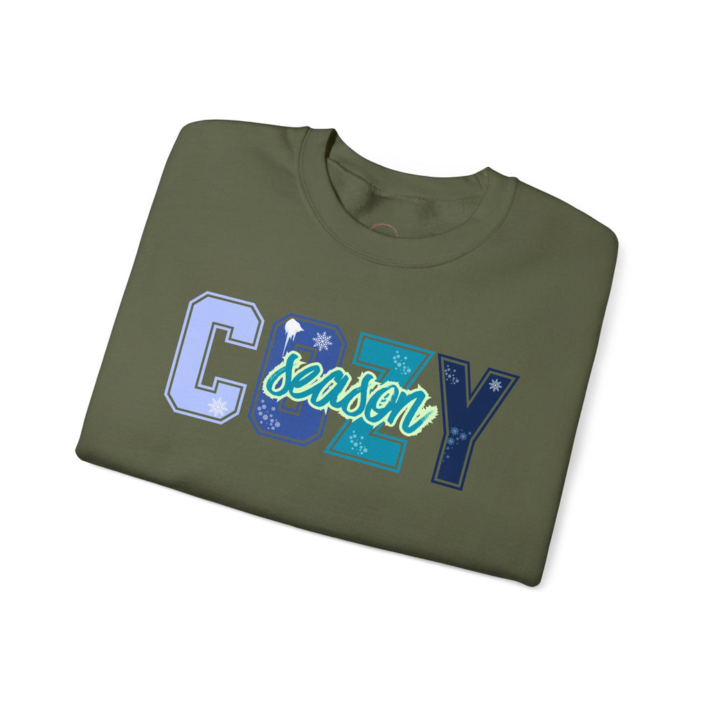 Cozy Season Sweatshirt, Fall Comfort Crewneck Pullover, Autumn Sweater, Unisex