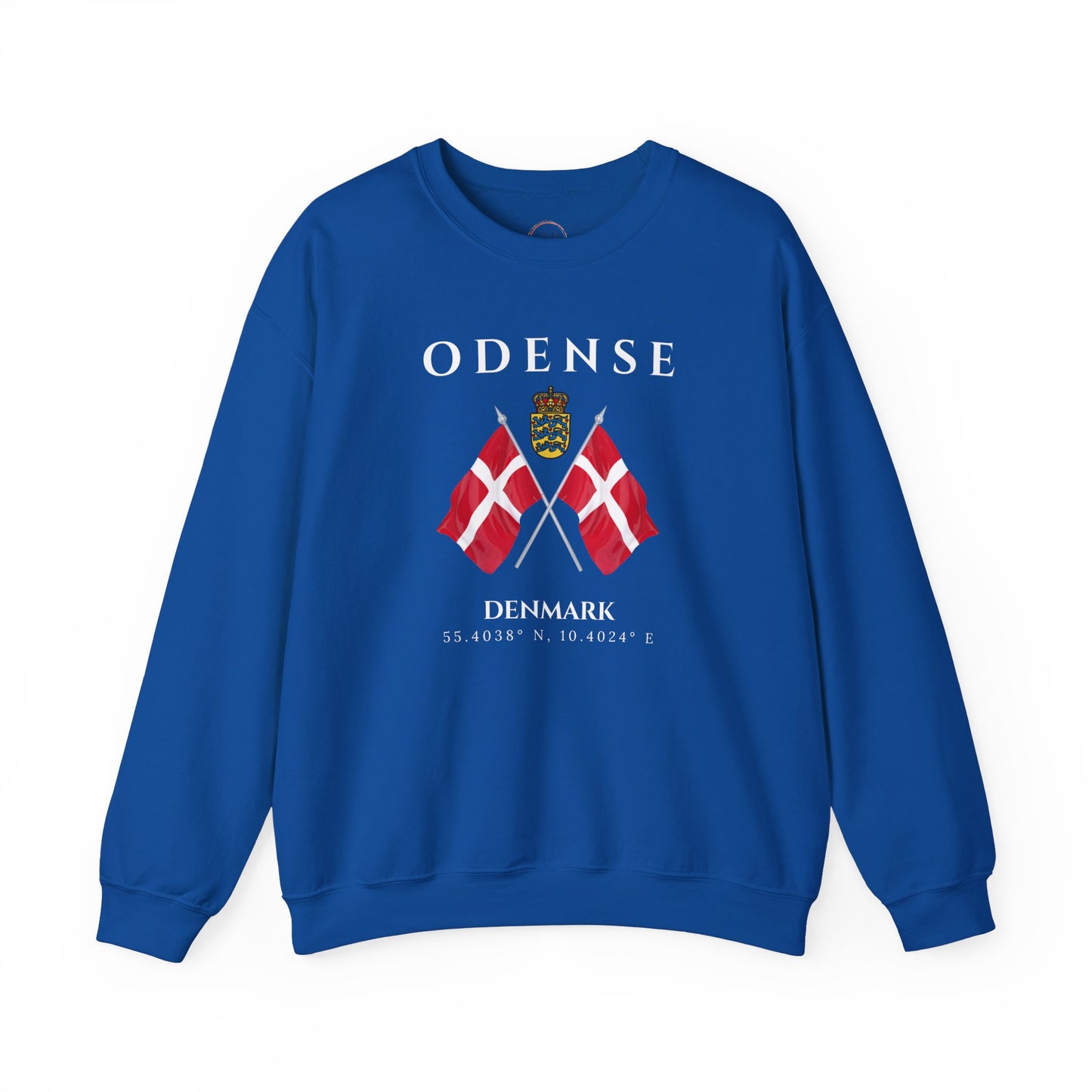 Odense Sweatshirt, Unisex Sweater, Scandinavian, Denmark, gift, Nordic Style, Odense Denmark,