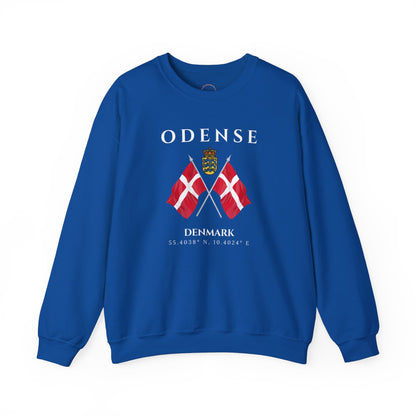 Odense Sweatshirt, Unisex Sweater, Scandinavian, Denmark, gift, Nordic Style, Odense Denmark,
