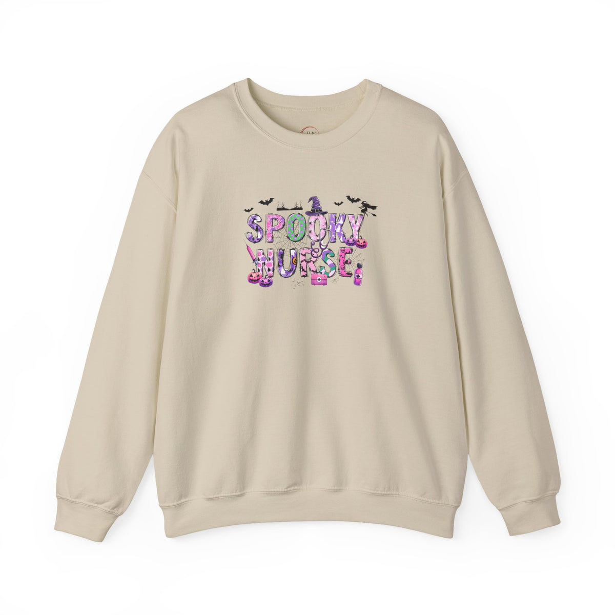 Spooky Nurse Sweatshirt – Cute Halloween Nurse Crewneck