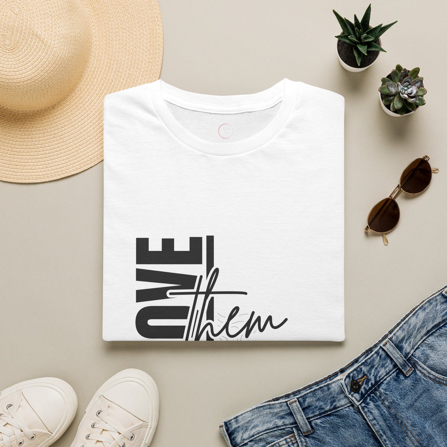 T-Shirt — 'Pray One Them' Minimal Faith Graphic Tee