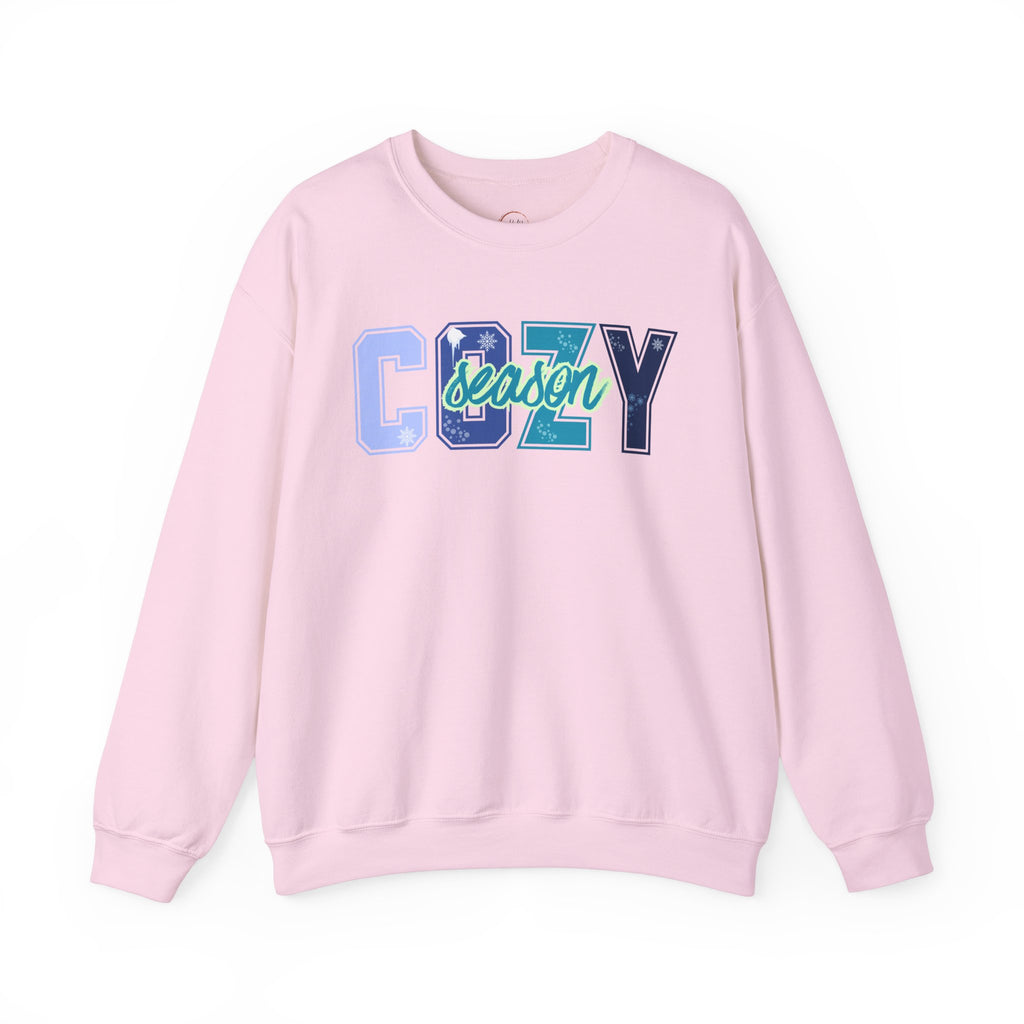Cozy Season Sweatshirt, Fall Comfort Crewneck Pullover, Autumn Sweater, Unisex