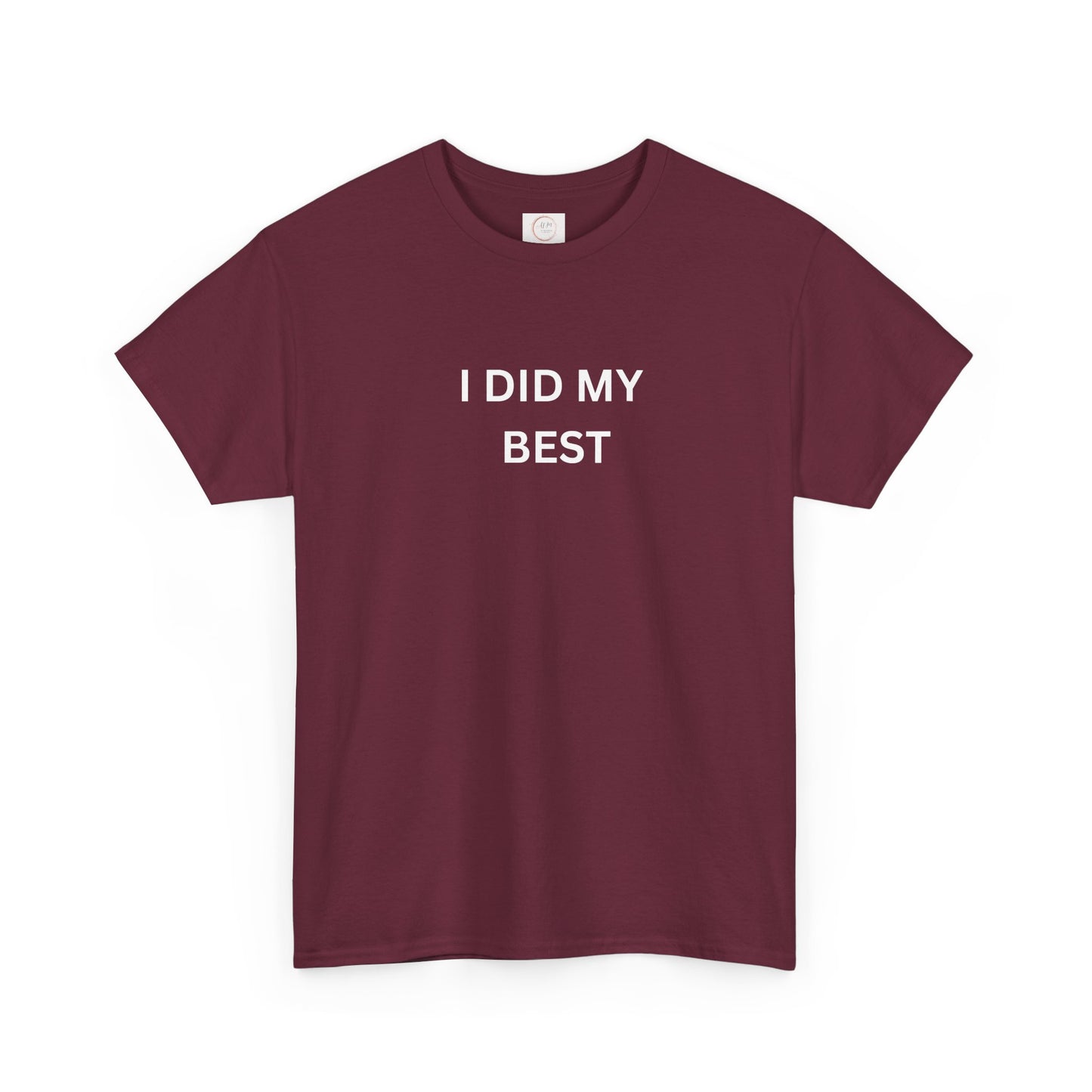 Plain White T-Shirt — Classic Crewneck Cotton Tee