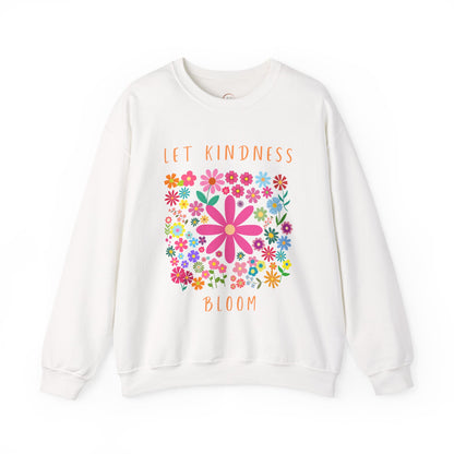 Let Kindness Bloom Crewneck Sweatshirt