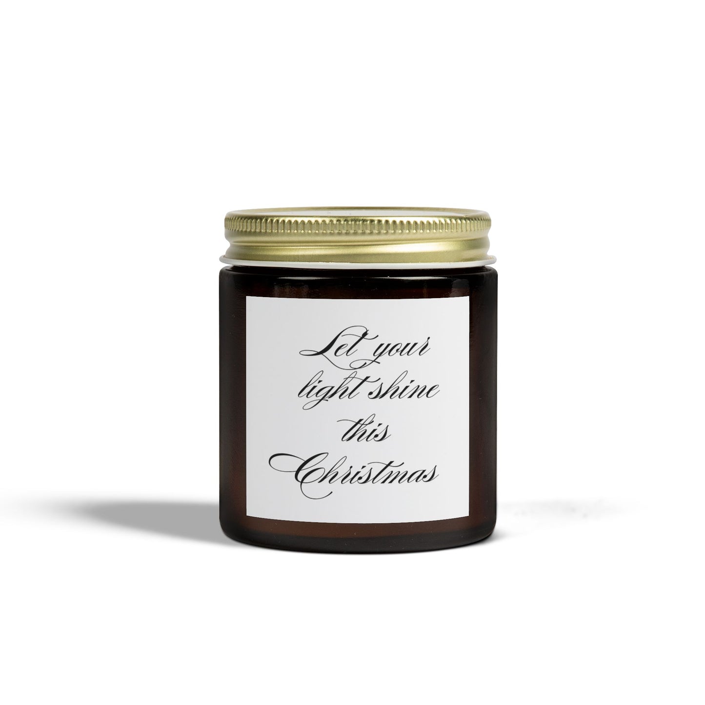 Christmas Gift Scented Candles, Coconut Apricot Wax (4oz, 9oz)