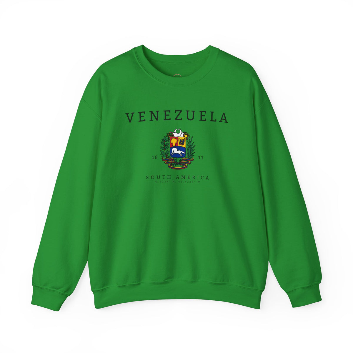 Venezuela Sweatshirt - South American Gift, Unisex Crewneck Jumper, Venezuela