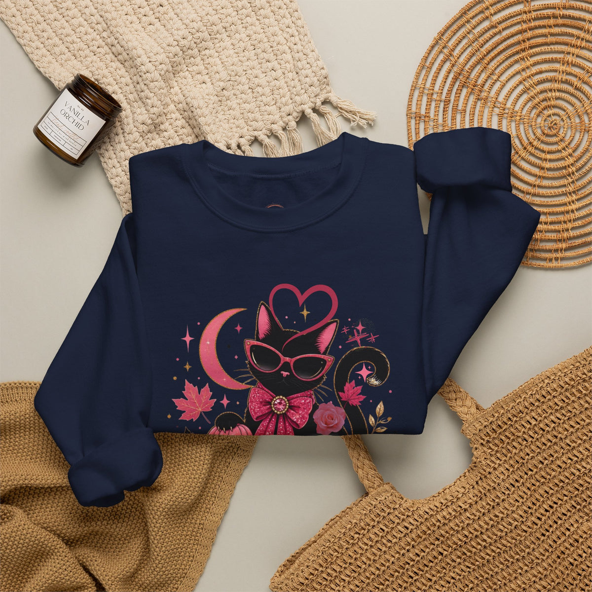 Creep It Chic Cat Sweatshirt