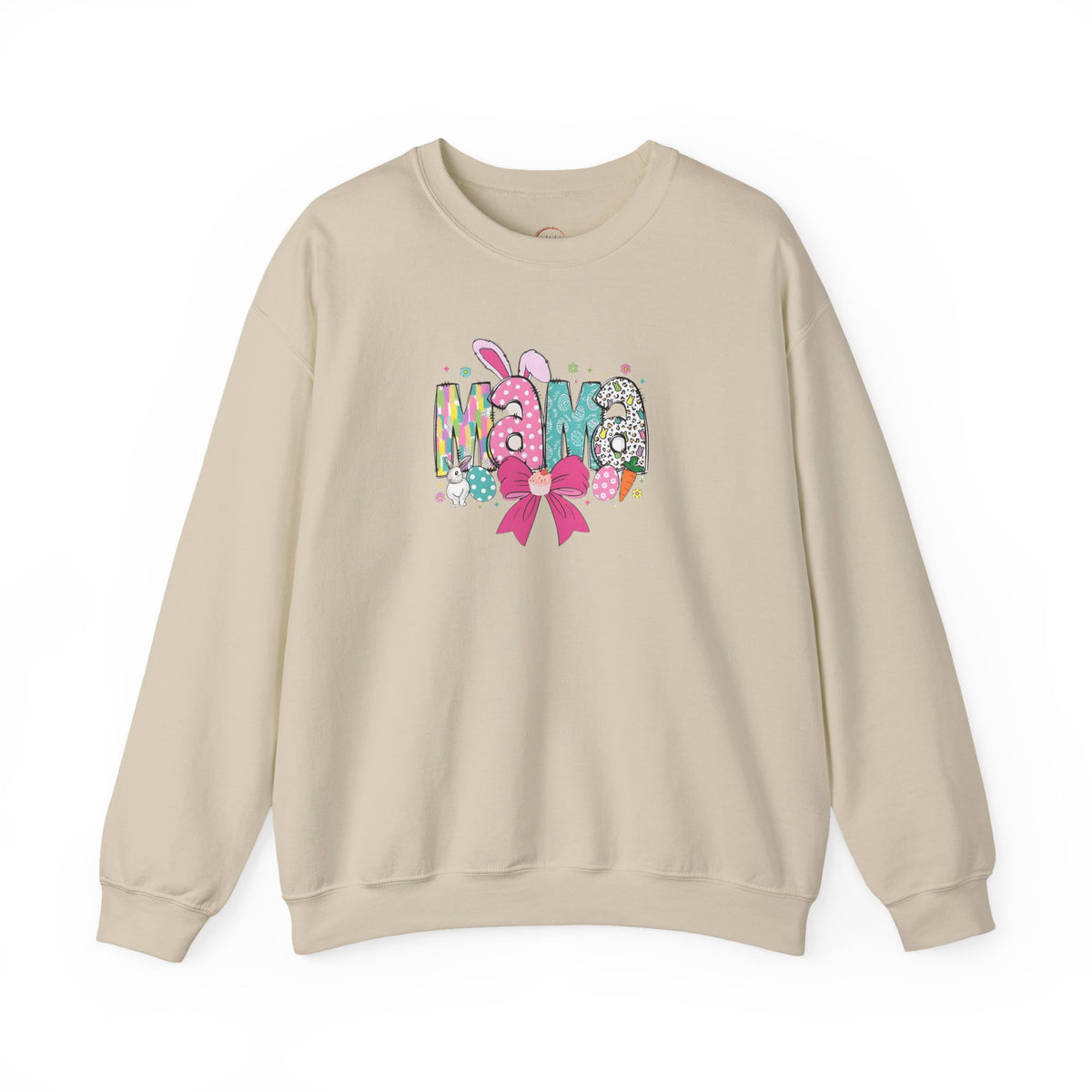Mama Floral Ribbon Sweatshirt
