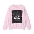 Mountain Adventure Crewneck Sweatshirt - Hiking Apparel, Outdoor Adventure
