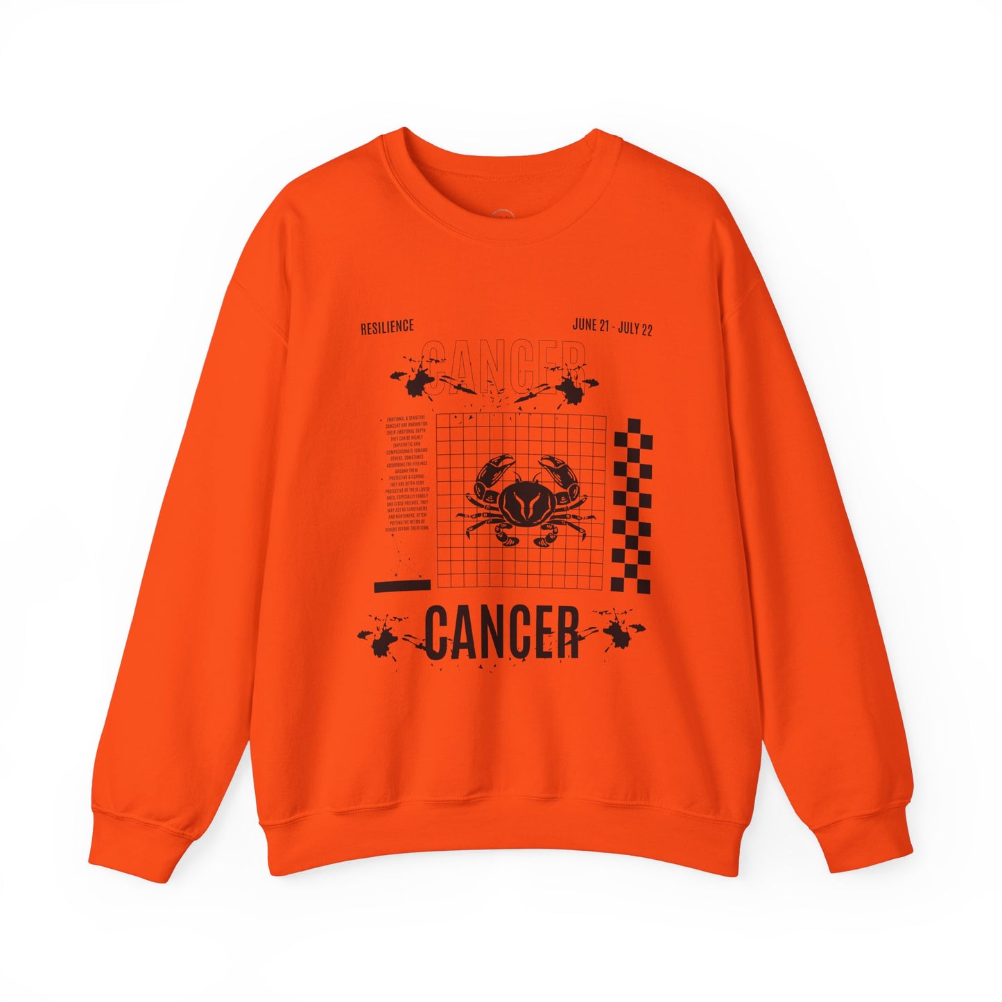 Cancer Zodiac Sweatshirt, Horoscope Unisex Jumper, Astrology Sign Clothing,