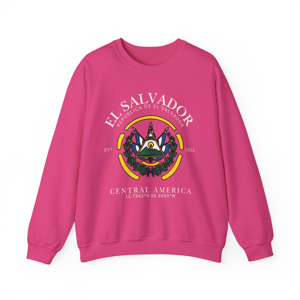 El Salvador Sweatshirt, El Salvador Flag Shirt, Central America,