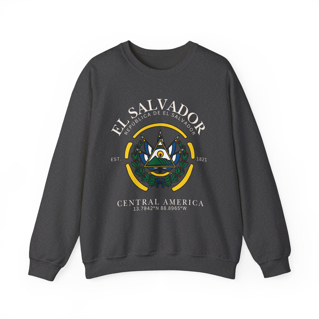 El Salvador Sweatshirt, El Salvador Flag Shirt, Central America,