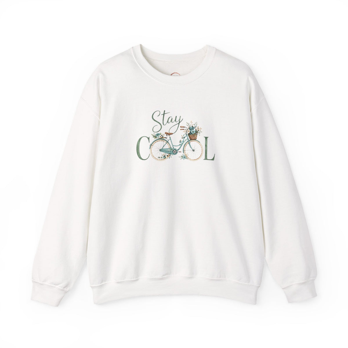 Stay Cool Bicycle Crewneck Sweatshirt