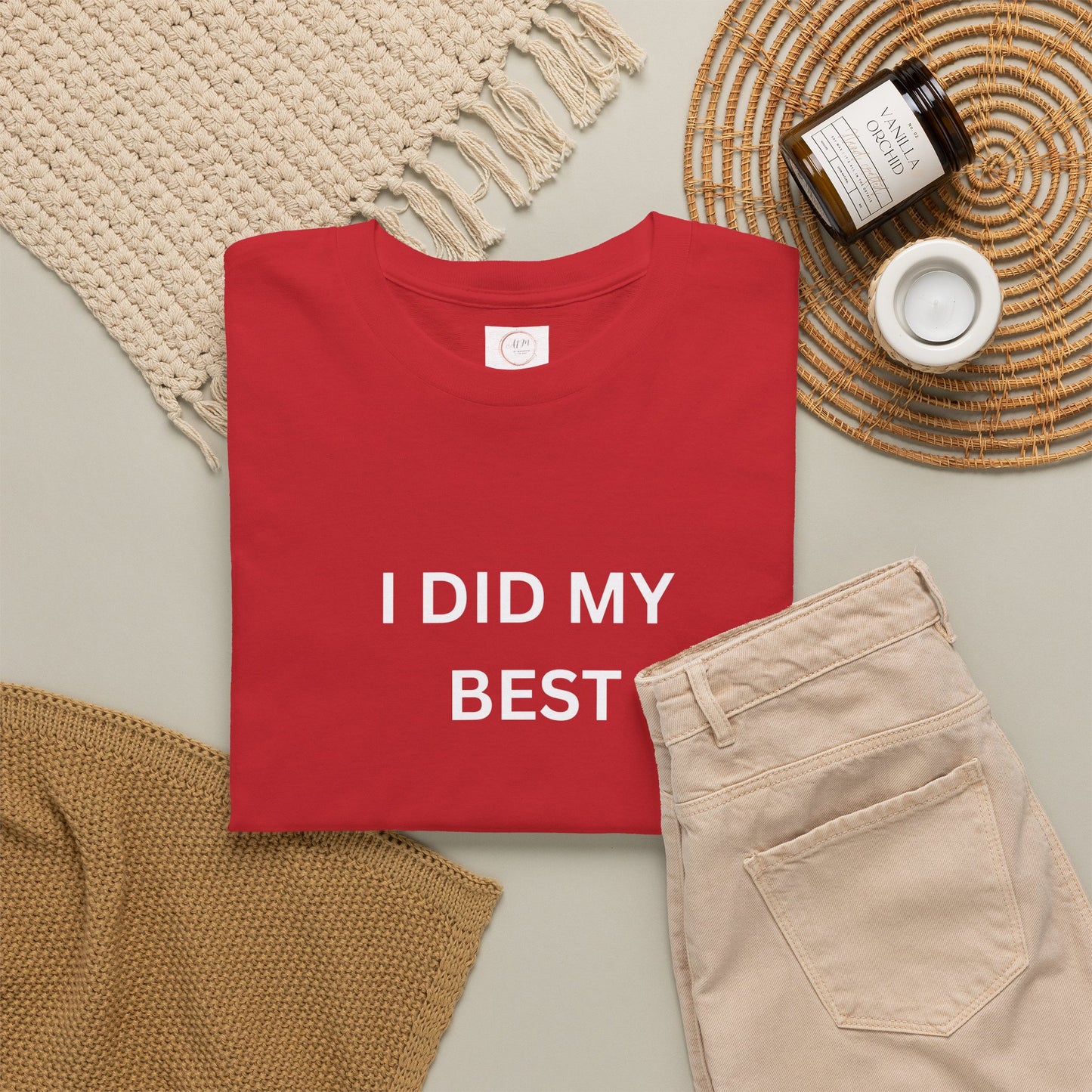 Classic Crewneck Cotton Tee