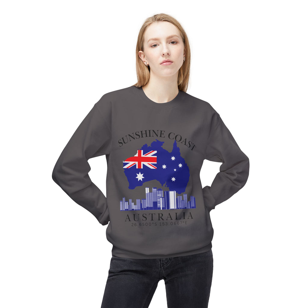 Australia Unisex Midweight Softstyle Fleece Crewneck Sweatshirt