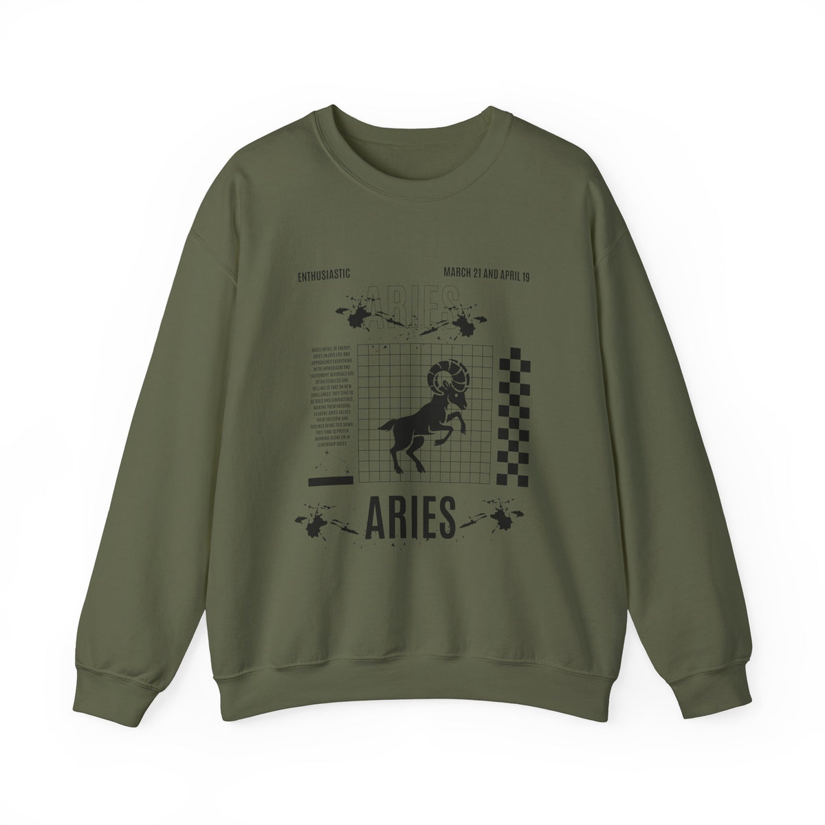 Aries Zodiac Unisex Sweatshirt