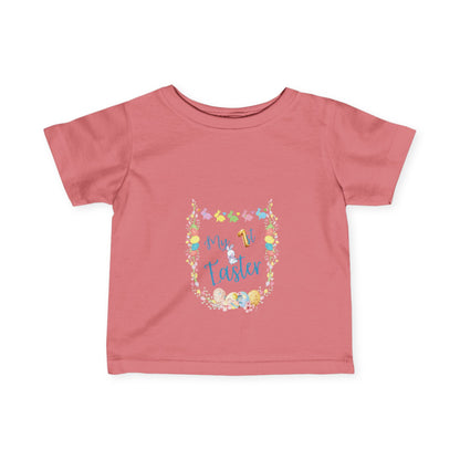 Easter Themed Infant Tee - 'Me & U' Floral Design
