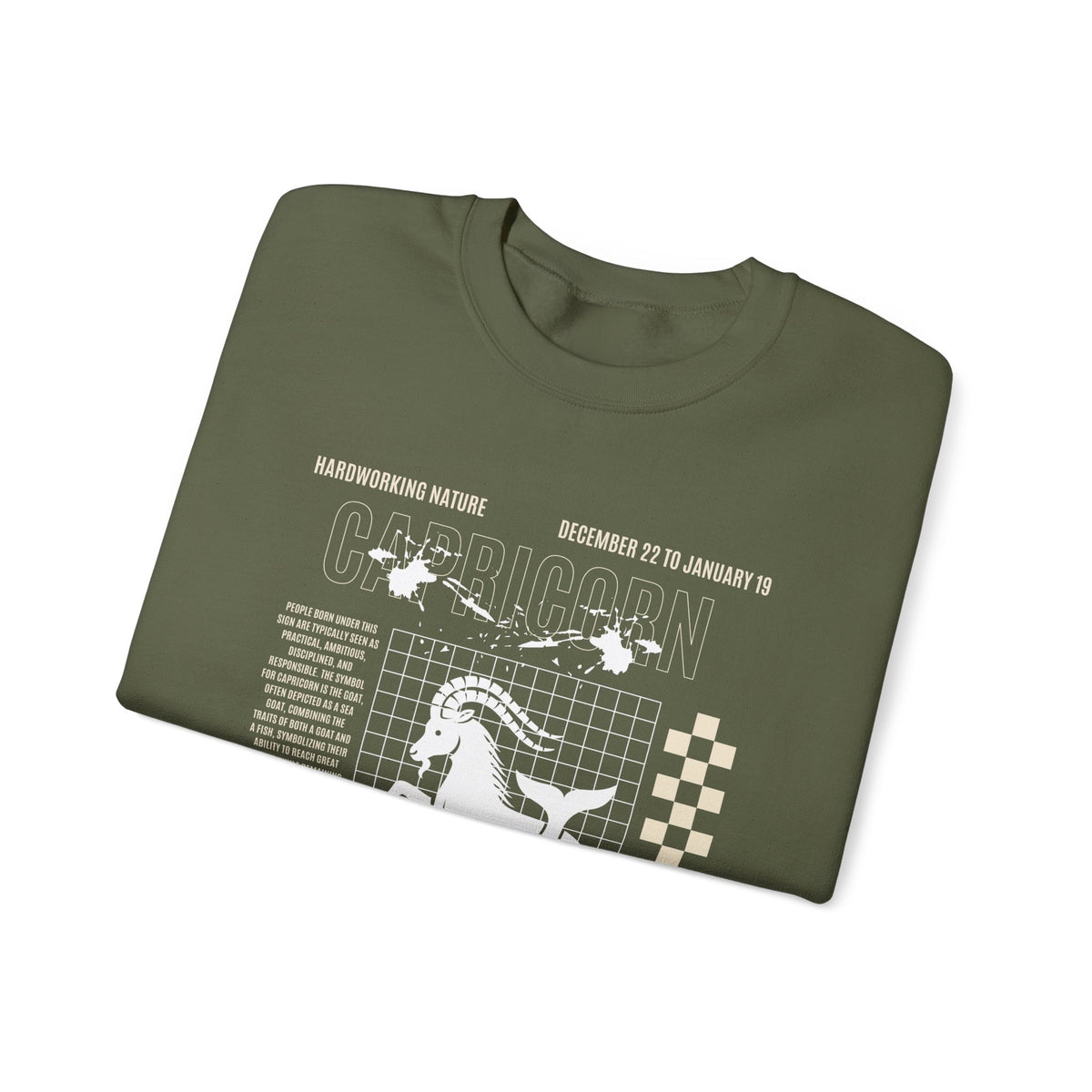 Capricorn Zodiac Unisex Sweatshirt