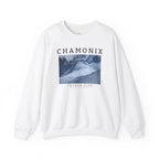 Chamonix Sweatshirt, Chamonix Sweater, Alpine Style Sweatshirt, Ski Sweatshirt Unisex