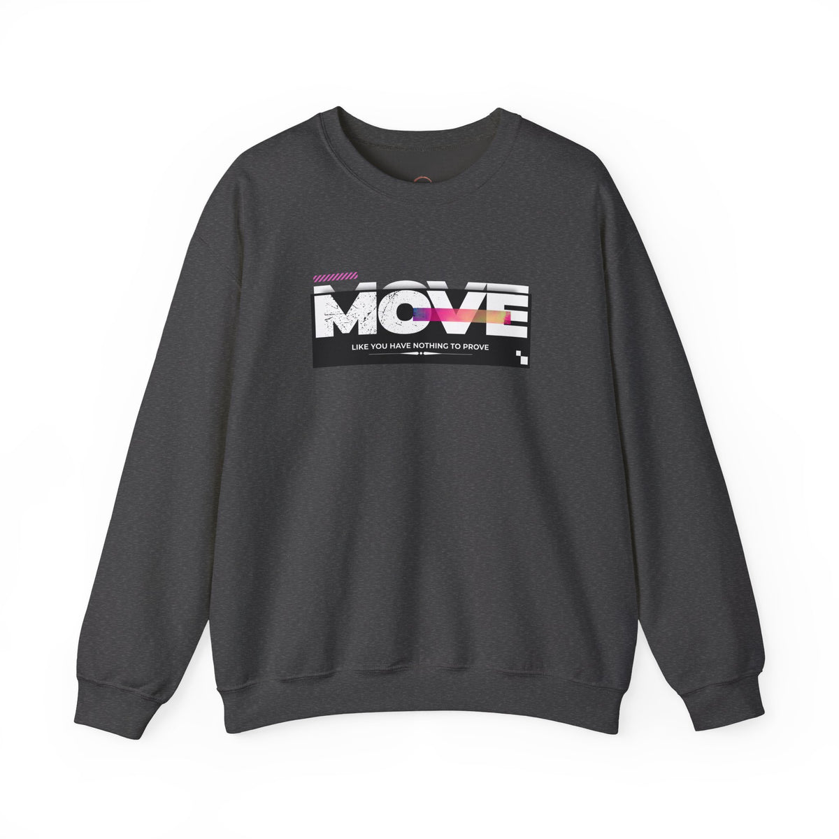 Move Retro Glitch Crewneck Sweatshirt