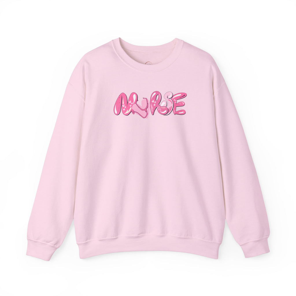 Nurse Heavy Blend Crewneck Sweatshirt - A1 Majestic