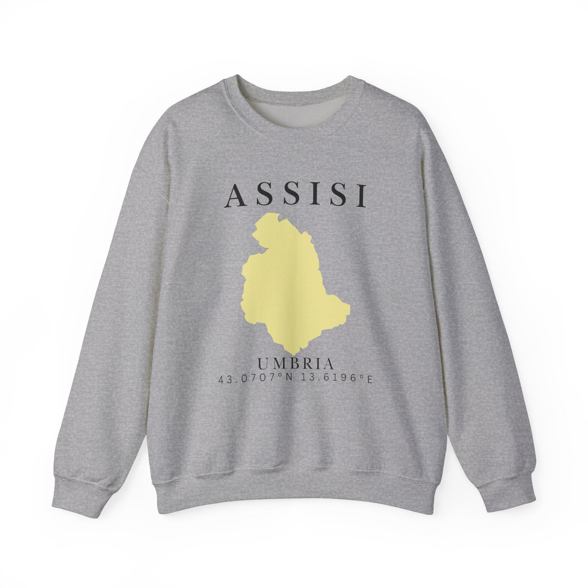 Assisi  Unisex Sweatshirt, Assisi Italy, Assisi Sweater