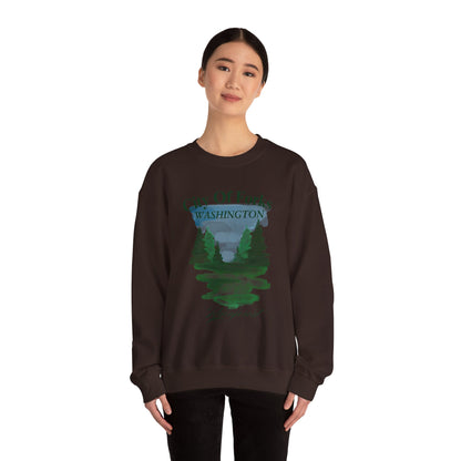 City of Forks  Sweatshirt  Forrest Crew Neck Sweatshirt