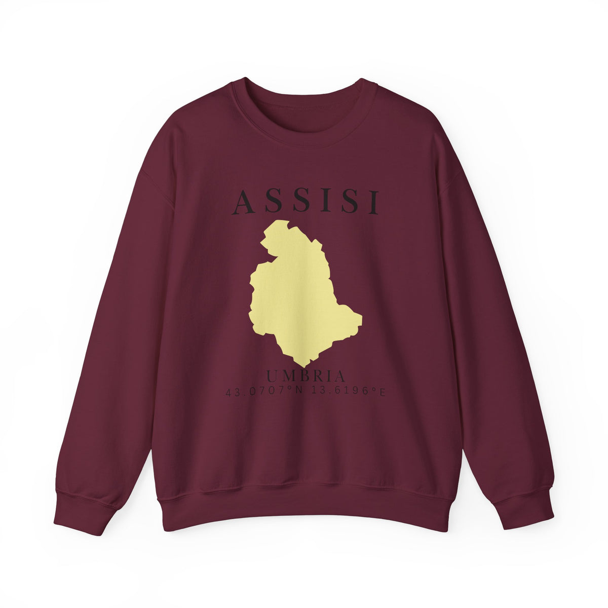 Assisi  Unisex Sweatshirt, Assisi Italy, Assisi Sweater