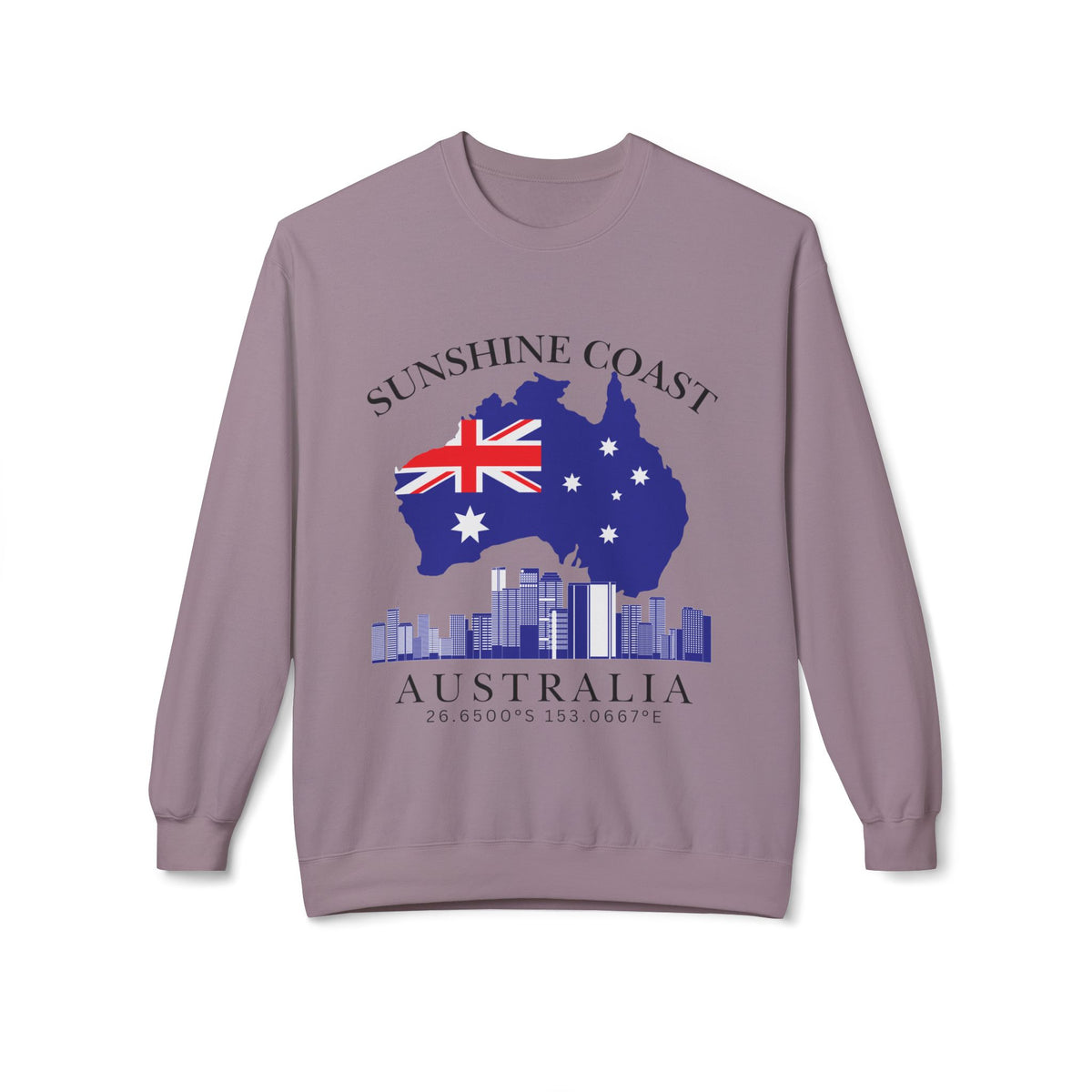 Australia Unisex Midweight Softstyle Fleece Crewneck Sweatshirt