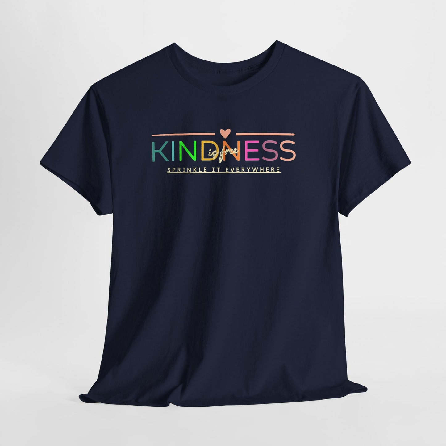 Kindness Rainbow Tee — Inspirational T-Shirt