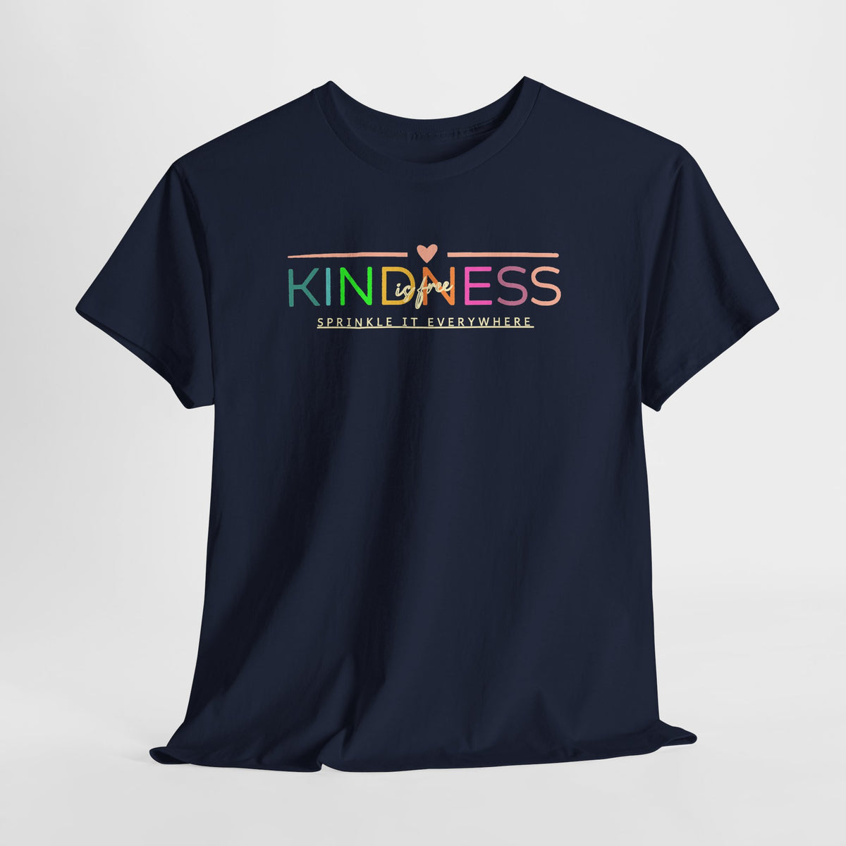 Kindness Rainbow Tee — Inspirational T-Shirt