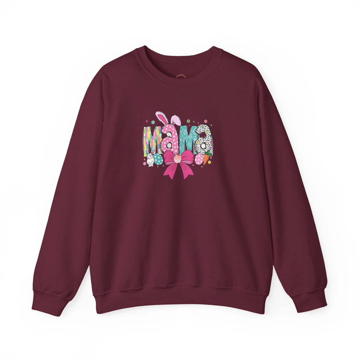 Mama Floral Ribbon Sweatshirt