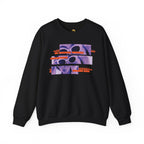 Vibrant Graphic Crewneck Sweatshirt, Retro Sweatshirt for Casual Style, Unisex Cozy Top, Ideal Gift for Friends, Artsy Streetwear