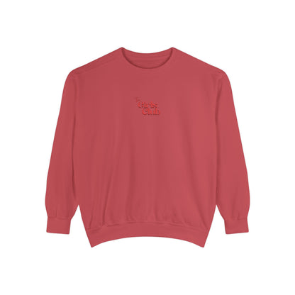 Embroidered Cozy Girls Club Sweatshirt