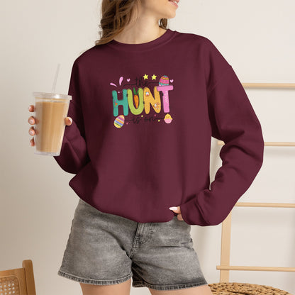 Easter 'The Hunt Is On' Crewneck Sweatshirt