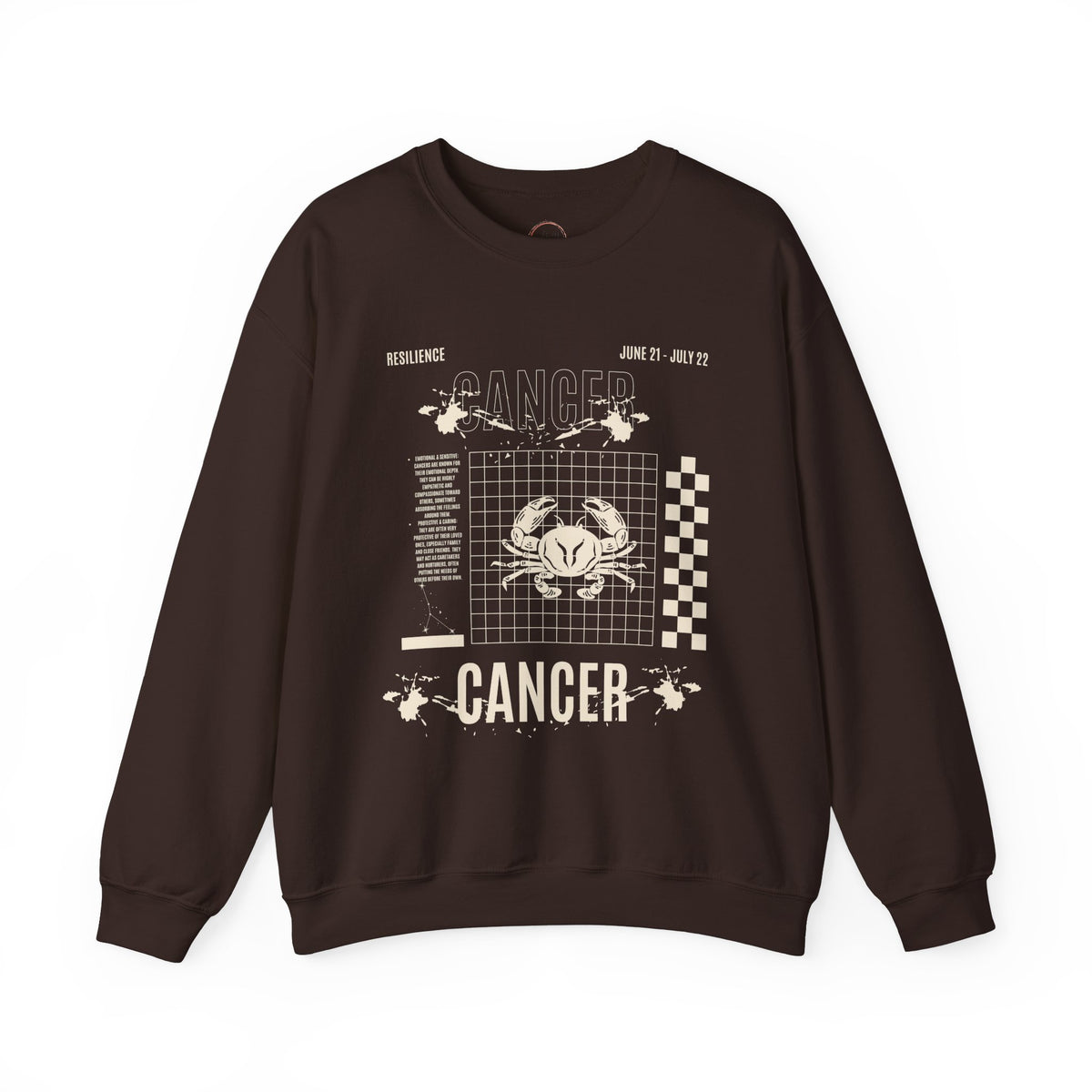 Cancer Zodiac Sweatshirt, Horoscope Unisex Jumper, Astrology Sign Clothing,