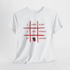 I Can't Flirt I Am Afraid of Women Tee - Funny Tic-Tac-Toe Graphic T-Shirt