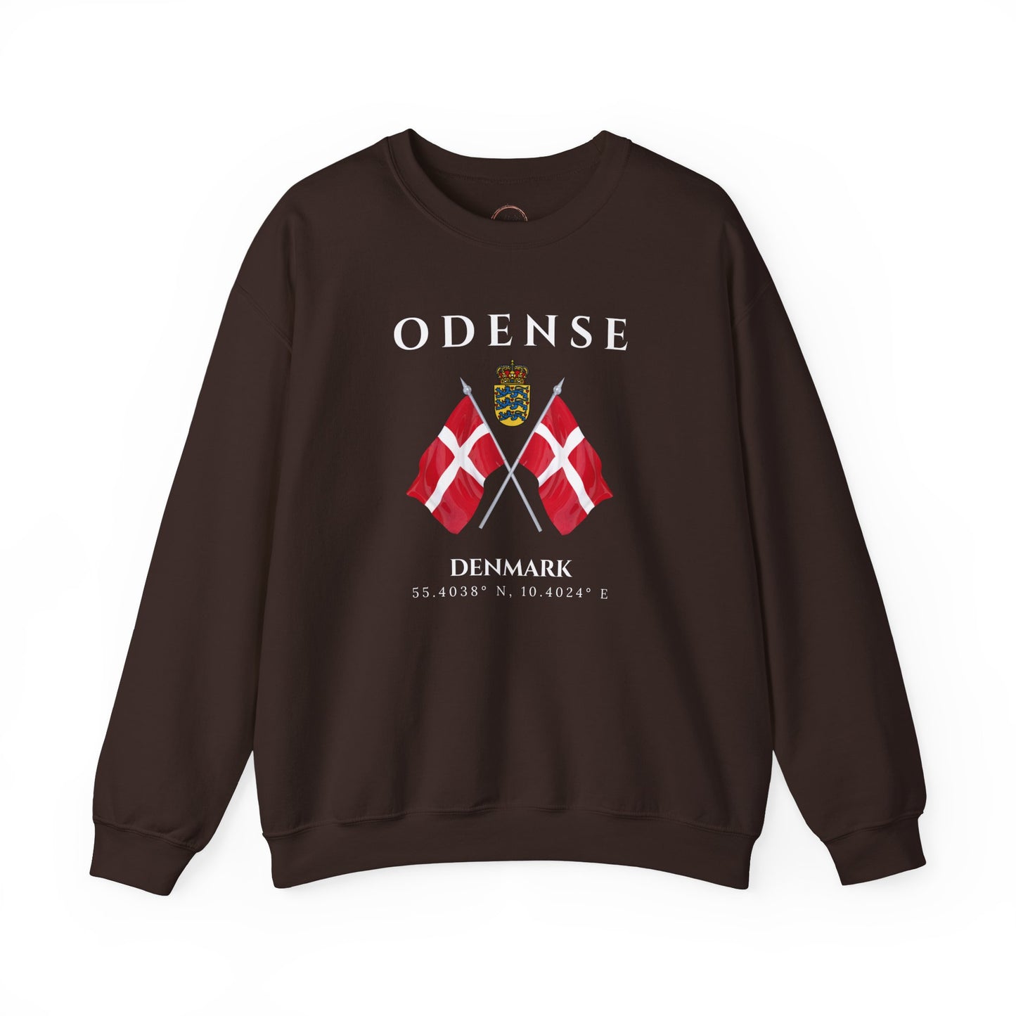 Odense Sweatshirt, Unisex Sweater, Scandinavian, Denmark, gift, Nordic Style, Odense Denmark,