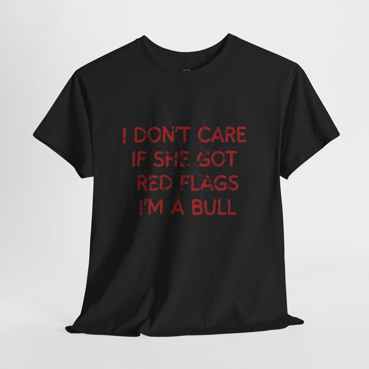 I don't care red flags t shirt men