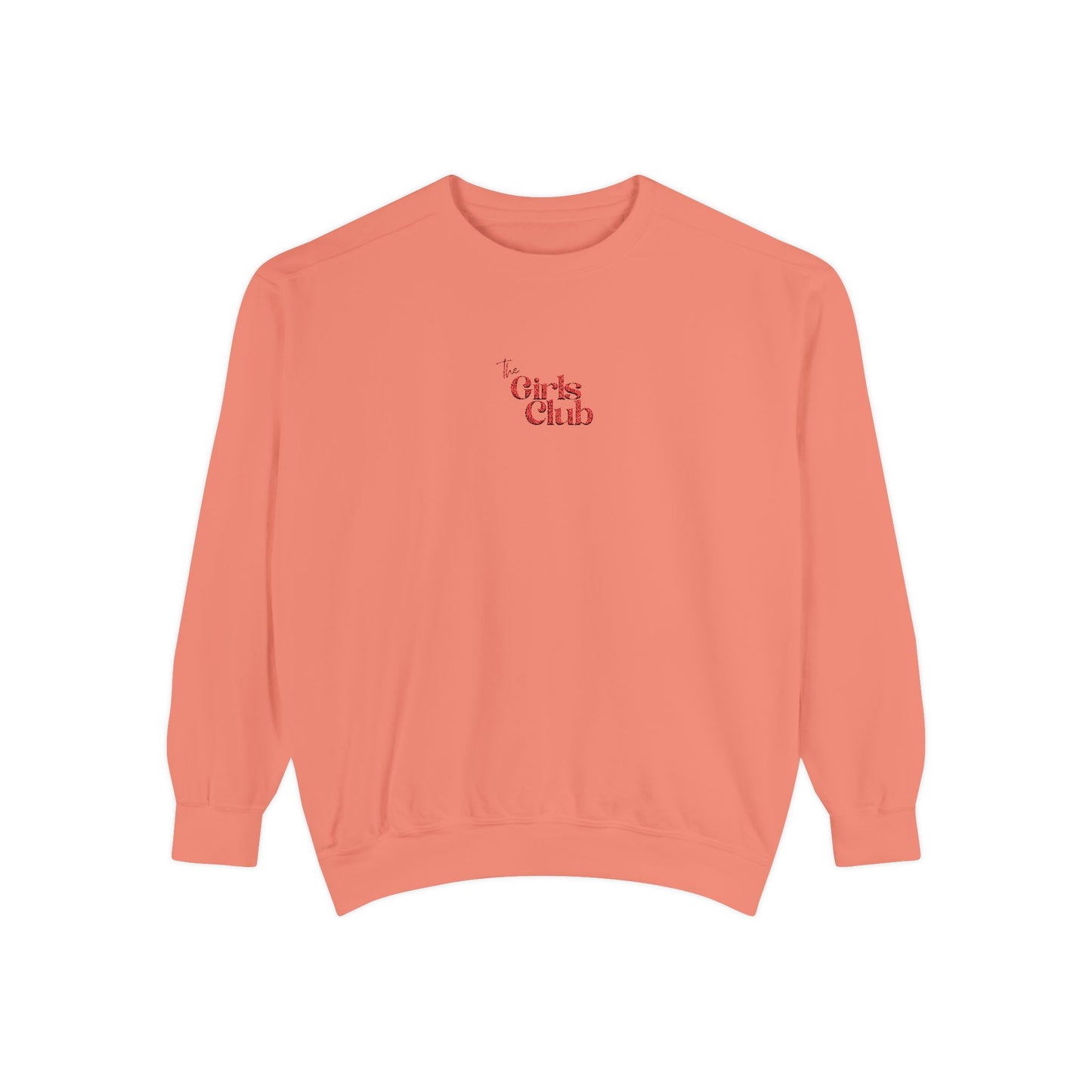 Embroidered Cozy Girls Club Sweatshirt