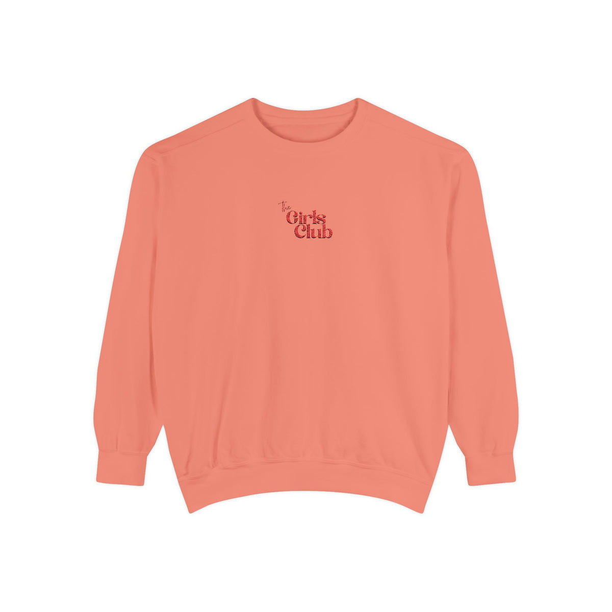 Embroidered Cozy Girls Club Sweatshirt