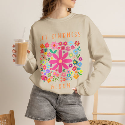 Let Kindness Bloom Crewneck Sweatshirt