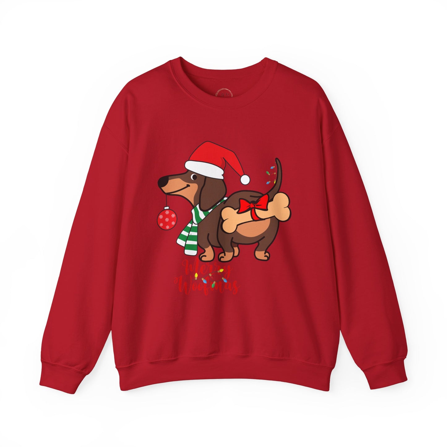 Christmas Dog Crewneck Sweatshirt