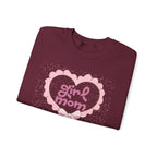 Girl Mom Sweatshirt, Motherhood Gift, Mom Life Apparel, Crewneck Jumper,