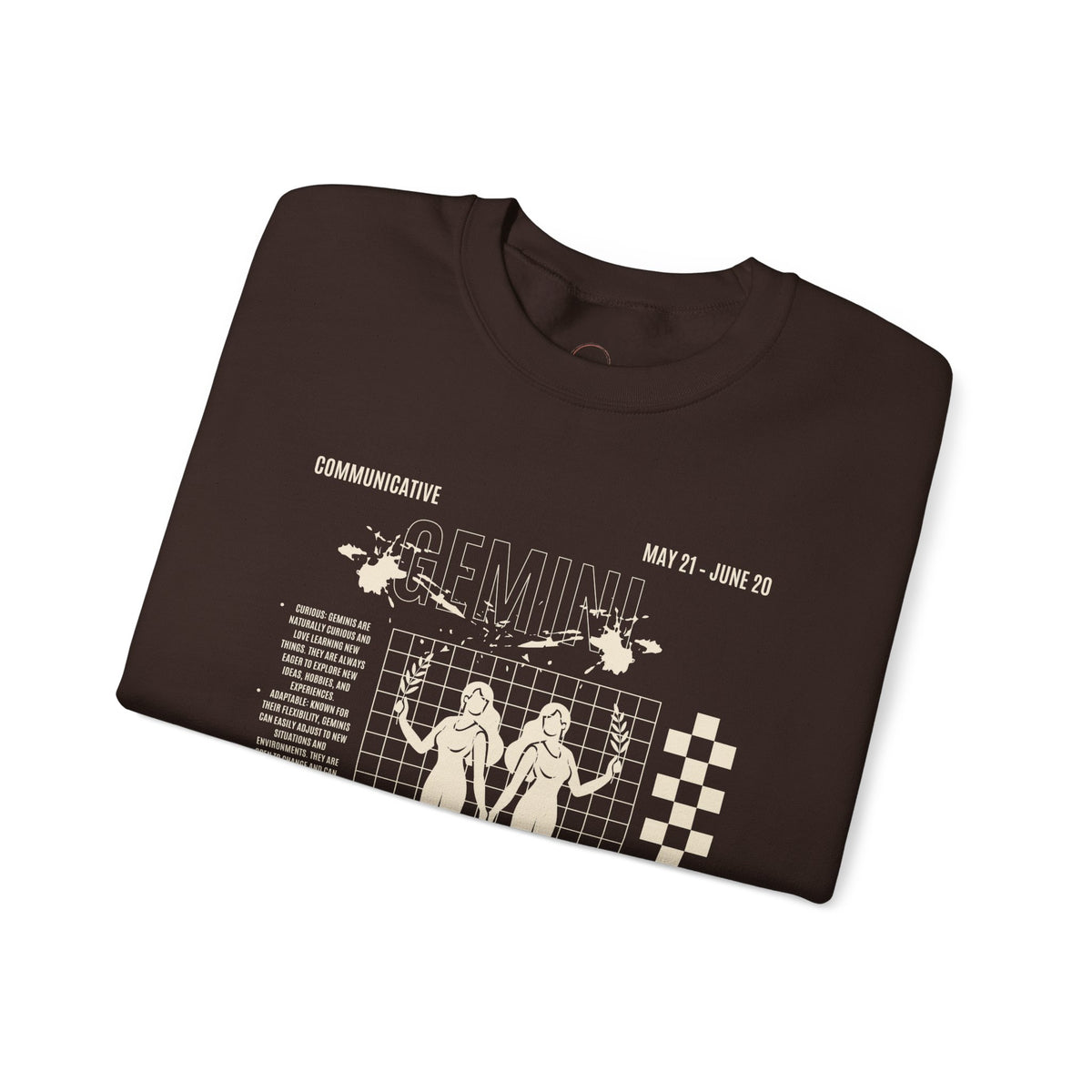 Gemini Zodiac Unisex Sweatshirt, Astrology Crewneck Jumper, Horoscope Pullover