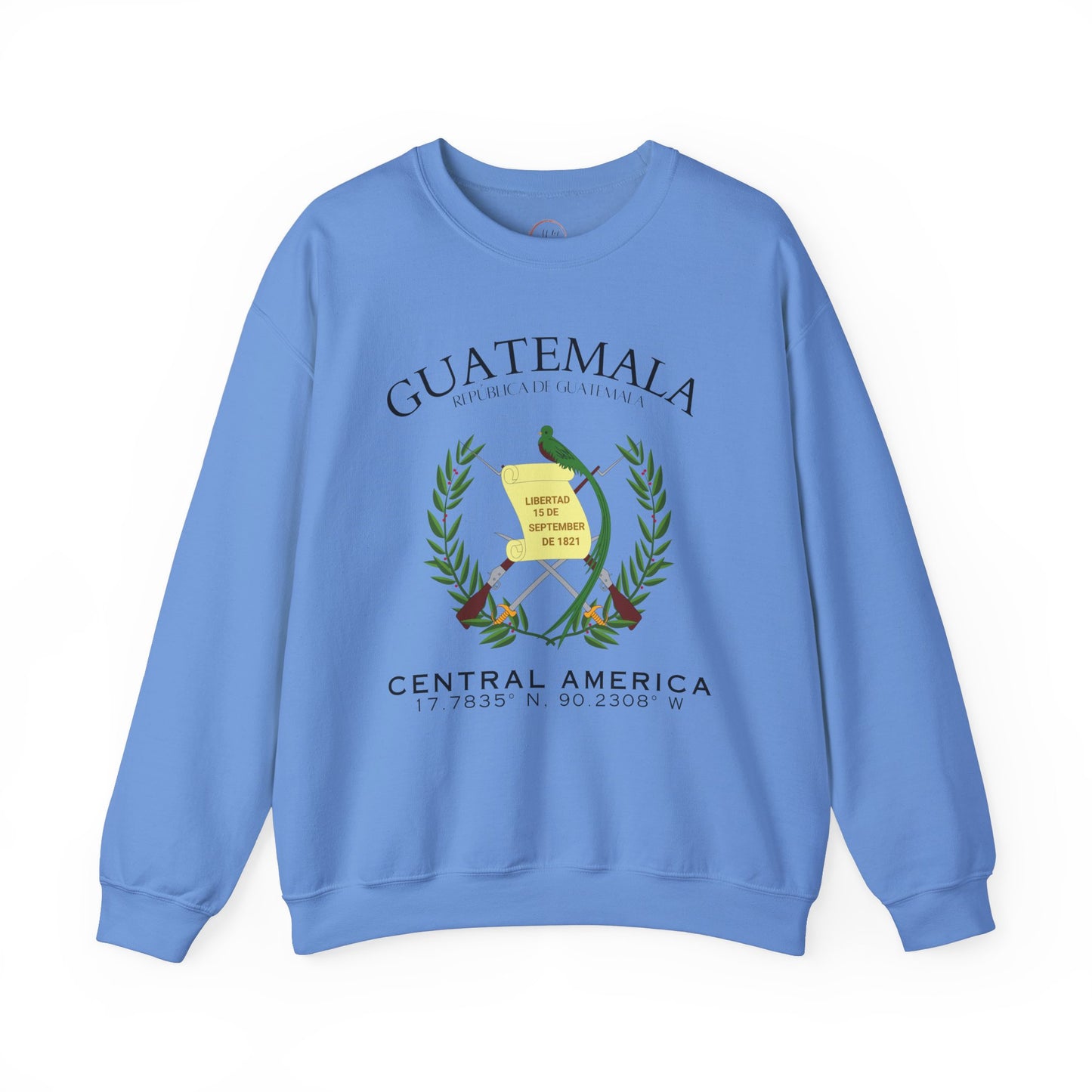 Guatemala Crewneck Sweatshirt - Central America Comfortable Unisex Sweatshirt