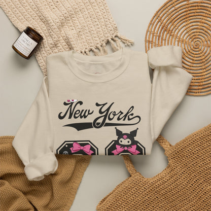 New York '32' Cute Kawaii Crewneck Sweatshirt