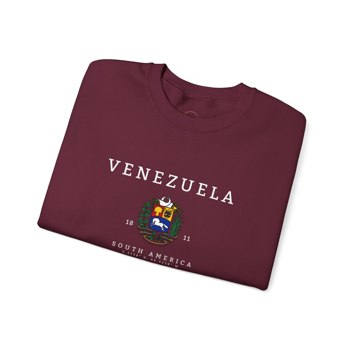Venezuela Sweatshirt - South American Gift, Unisex Crewneck Jumper
