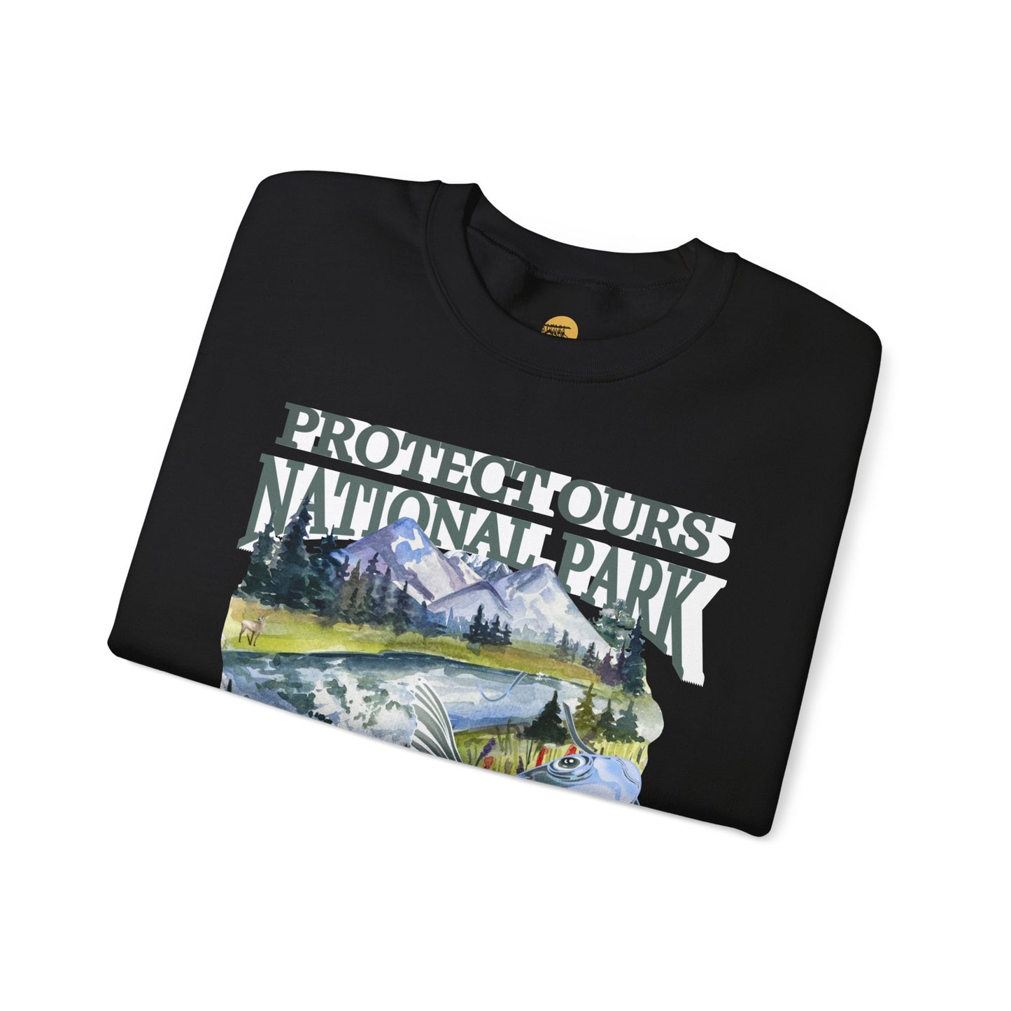 Nature Lover's Crewneck Sweatshirt - Protect Our National Park, Gift for Hikers, Eco-Friendly Apparel, Outdoor Adventure Clothing