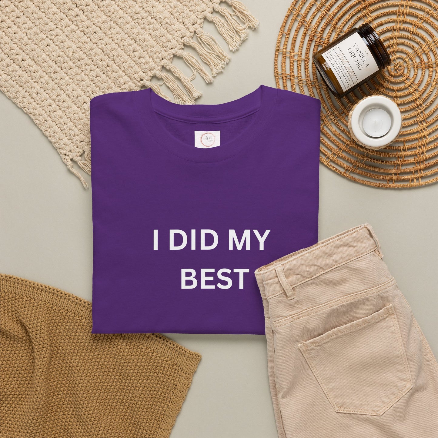 Classic Crewneck Cotton Tee